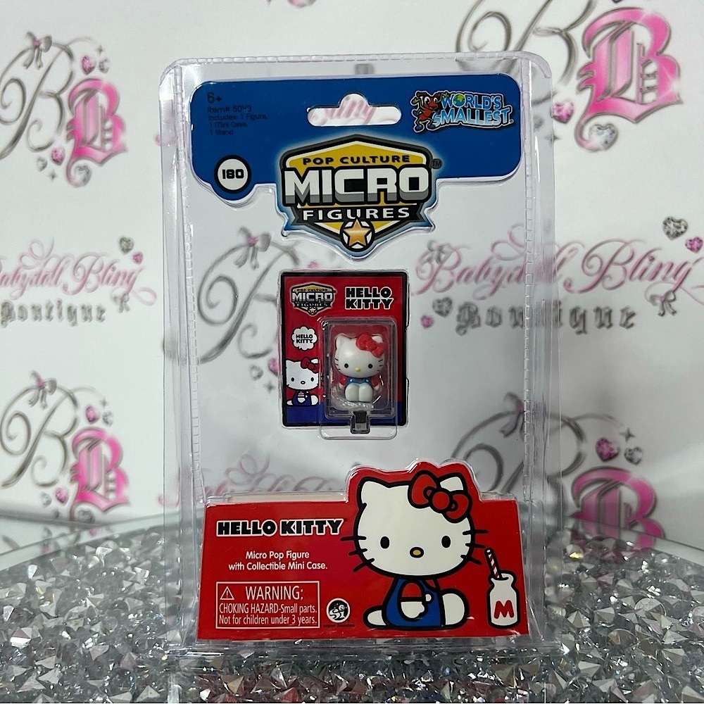Worlds smallest Hello Kitty Micro Pop Figure pop culture micro figurine
